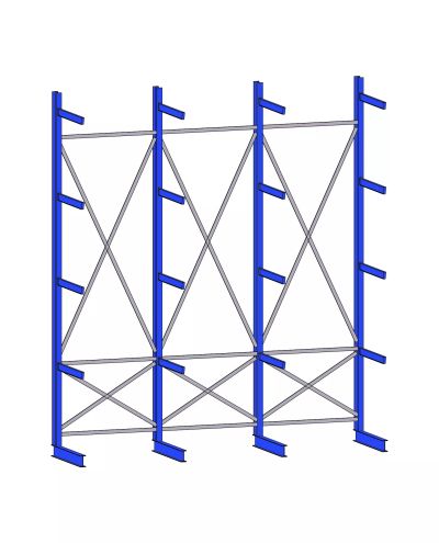 External shelf K60, 4-post, IPE120x1000mm External shelf K60, 4-post, IPE120x1000mm