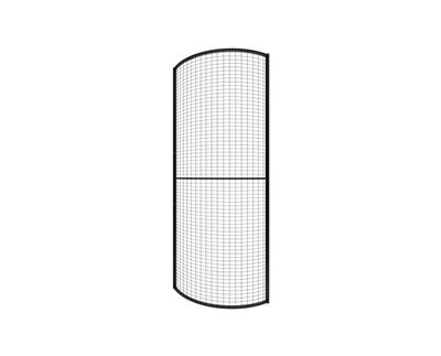 Curved mesh element 90 degrees H=2200 mm Curved mesh element 90 degrees H=2200 mm