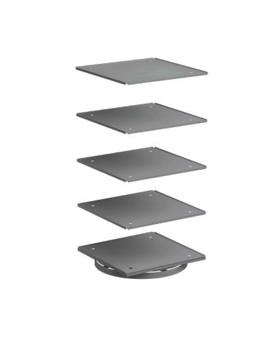 Rotating rack for shelving boxes, Treston 16-300 ESD Rotating rack for shelving boxes, Treston 16-300 ESD