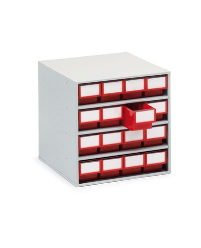 Shelf box 400 x 400 x 395 mm red Shelf box 400 x 400 x 395 mm red