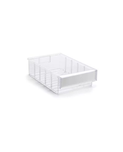 Shelf box 300x186x82mm, clear glass Shelf box 300x186x82mm, clear glass