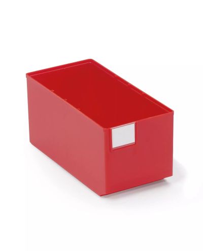 Shelf box 400x186x180mm, red