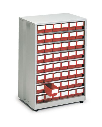Large shelf box 605 x 410 x 870 mm red Large shelf box 605 x 410 x 870 mm red