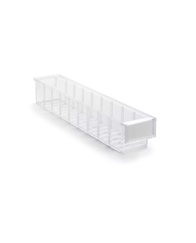 Shelf box 500x92x82mm, clear glass Shelf box 500x92x82mm, clear glass