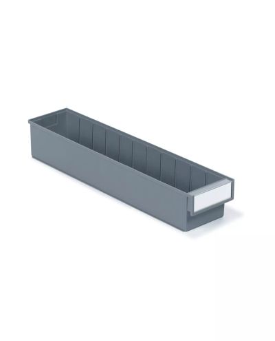 Shelf box 600x132x100mm, grey Shelf box 600x132x100mm, grey