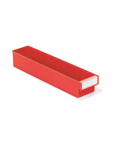 Shelf box 600x132x100mm, red Shelf box 600x132x100mm, red