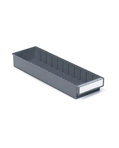 Shelf box 600x186x82mm, grey Shelf box 600x186x82mm, grey