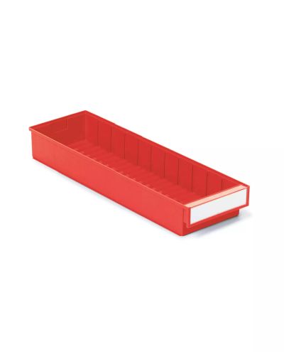 Shelf box 600x186x82mm, red Shelf box 600x186x82mm, red