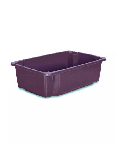 Storage box 30 l, grey