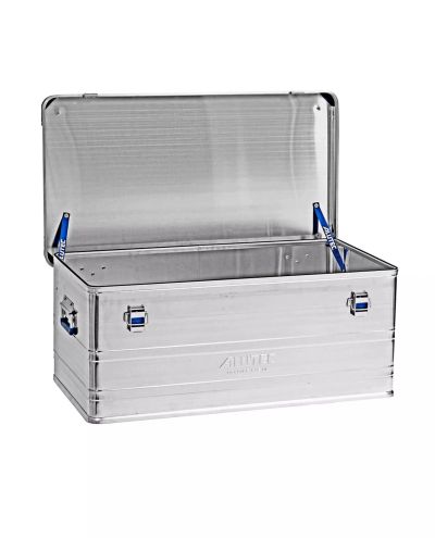 Aluminium transport box 900 x 495 x 375 mm, 140L Aluminium transport box 900 x 495 x 375 mm, 140L
