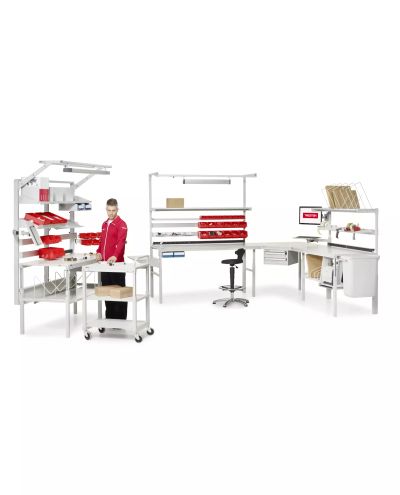 Lightweight desk TPH 900 x 1800 mm 300 kg