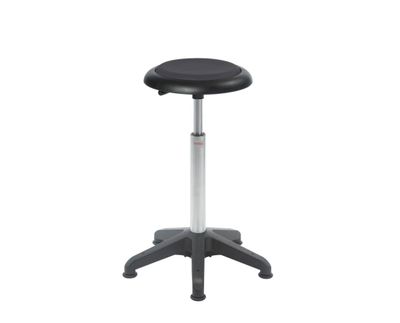 Micro workhorse, with plastic grid and wheels, black