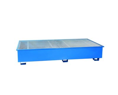 Safety basin for two IBC containers 1200 l