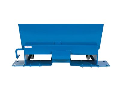 Outboard box for tipper container