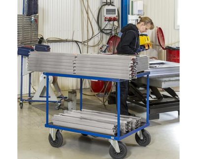 Shelving trolley 1000 x 600 mm Shelving trolley 1000 x 600 mm