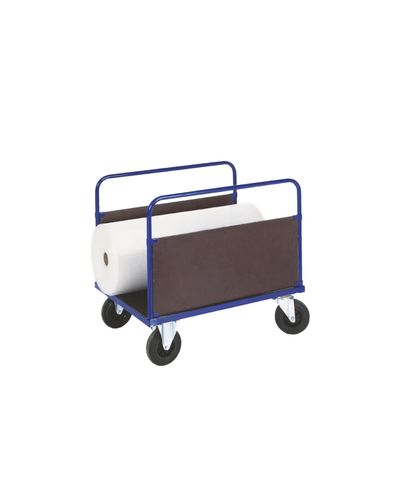 Platform trailer with side rails 1200 x 800 mm Platform trailer with side rails 1200 x 800 mm