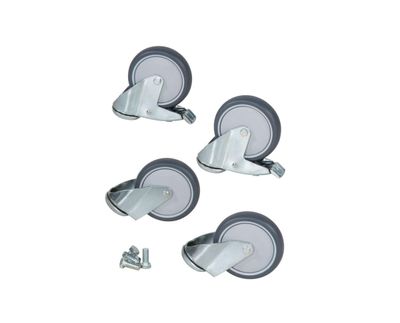 Wheel set for pallet pallet trucks
