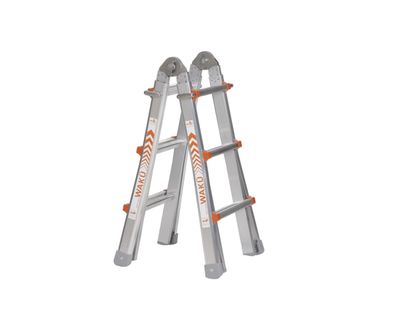 Telescopic ladder Wakü 4x3 ask., max. 3,10 m Telescopic ladder Wakü 4x3 ask., max. 3,10 m