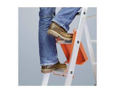 Standing platform for Wakü telescopic ladders