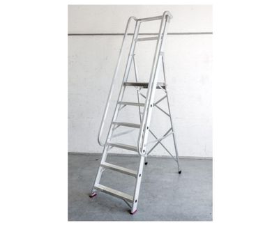 Industrial ladder 4T-106, height 1460mm Industrial ladder 4T-106, height 1460mm