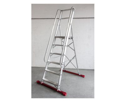 Industrial ladder 4T-106 P, height 1500mm Industrial ladder 4T-106 P, height 1500mm