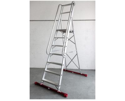 Industrial ladder 4T-107 P, height 1780mm Industrial ladder 4T-107 P, height 1780mm