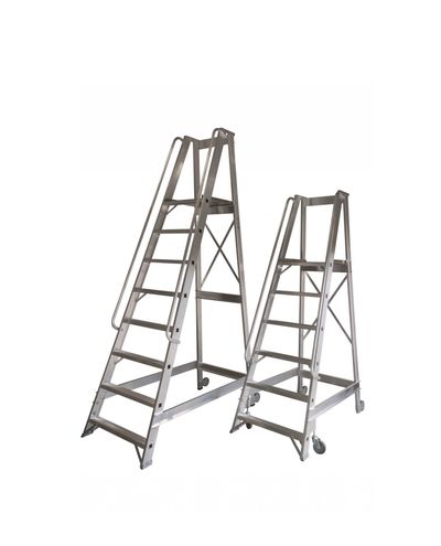 Storage ladder KTT-309, 9 ask, platform height 2260mm Storage ladder KTT-309, 9 ask, platform height 2260mm