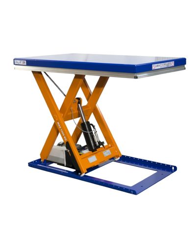 Single axle T-series lifting table 1000 kg platform size 1300 x 800 mm Single axle T-series lifting table 1000 kg platform size 1300 x 800 mm
