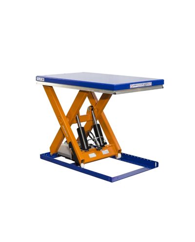 Single axle T-series lift table 2000 kg platform size 1300 x 1000 mm Single axle T-series lift table 2000 kg platform size 1300 x 1000 mm