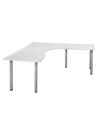 Corner table Classic 1800x1800mm, white