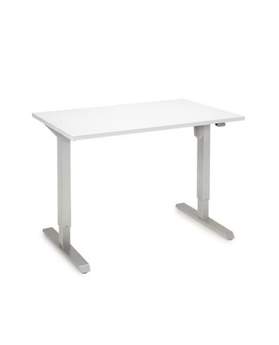 Electric table Economy Basic 1200mm, white