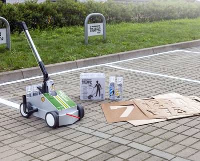 Super striper painting machine