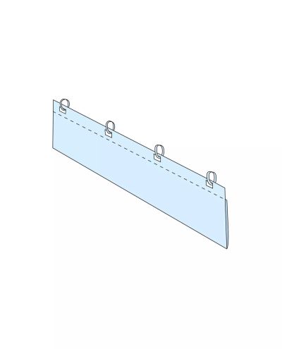 Straight mailing list 42x895mm, incl. hanging loops Straight mailing list 42x895mm, incl. hanging loops