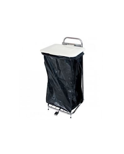 Sack rack with plastic lid 560 x 450 x 1050 mm 100 - 150 L Sack rack with plastic lid 560 x 450 x 1050 mm 100 - 150 L