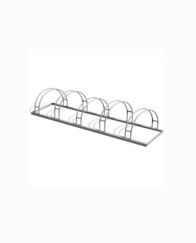 Sturdy bike rack 1700x450x360mm, 5 seats