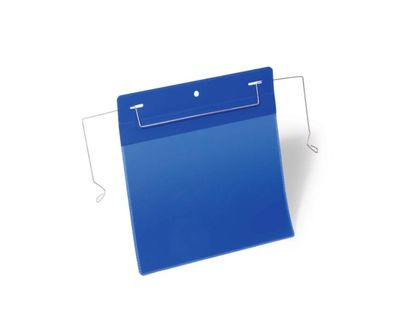 Plastic pocket A5 with metal holders Plastic pocket A5 with metal holders