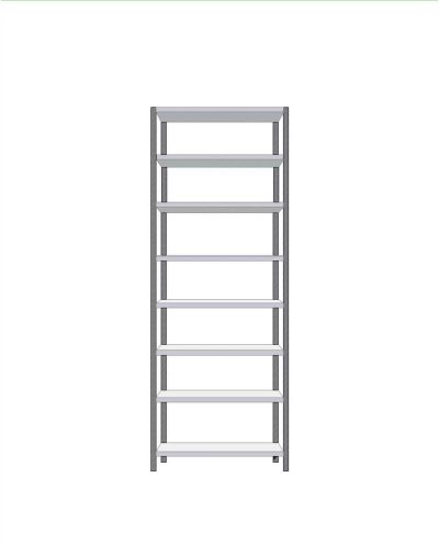 Small storage shelf basic 300x900x2480mm Small storage shelf basic 300x900x2480mm