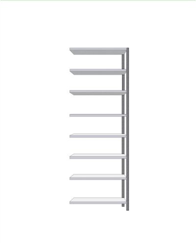 Small shelf extension 300x900x2480mm Small shelf extension 300x900x2480mm