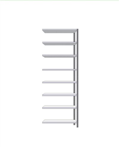 Small storage shelf extension 400x900x2480mm Small storage shelf extension 400x900x2480mm
