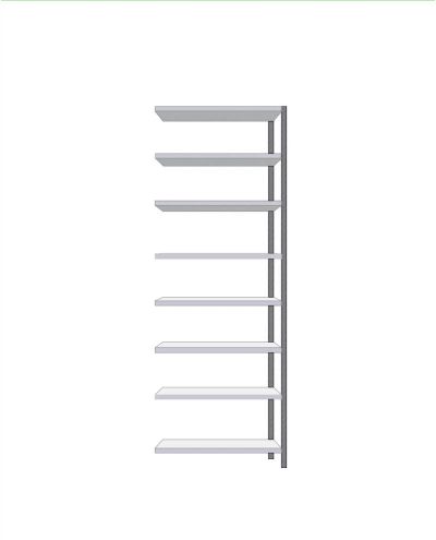 Small shelf extension 500x900x2480mm Small shelf extension 500x900x2480mm