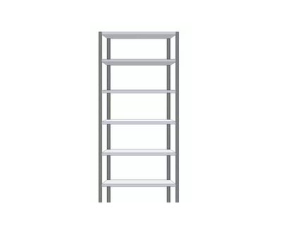 Small storage shelves base 600x900x2020mm Small storage shelves base 600x900x2020mm