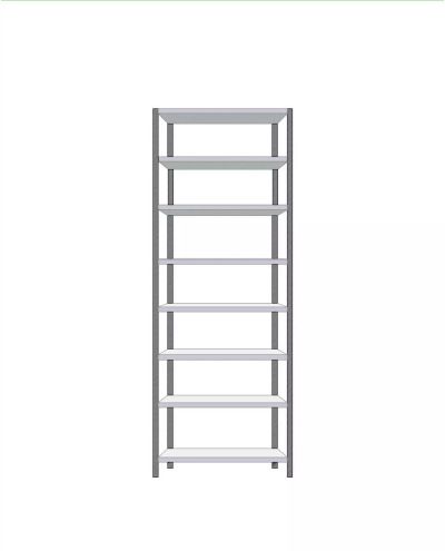 Small storage shelves basic section 600x900x2480mm Small storage shelves basic section 600x900x2480mm