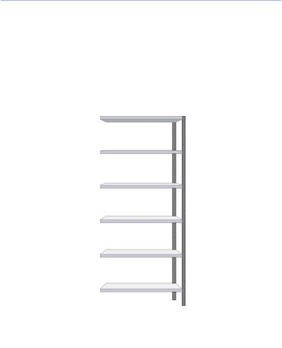 Small storage shelf extension 600x900x2020mm Small storage shelf extension 600x900x2020mm