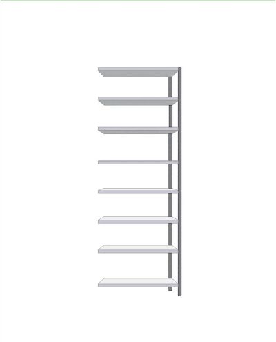 Small storage shelf extension 600x900x2480mm Small storage shelf extension 600x900x2480mm