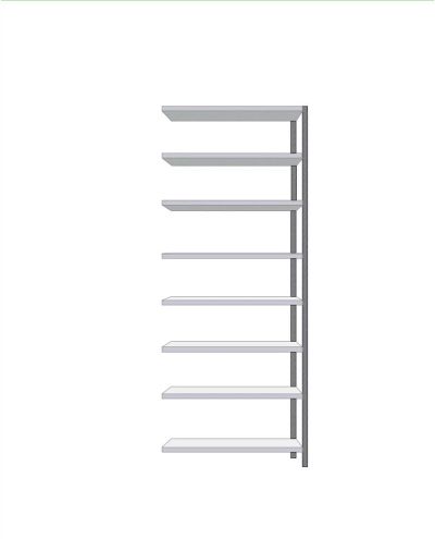 Small storage shelf extension 400x1000x2480mm Small storage shelf extension 400x1000x2480mm