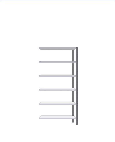 Small shelf extension 600x1000x2020mm Small shelf extension 600x1000x2020mm