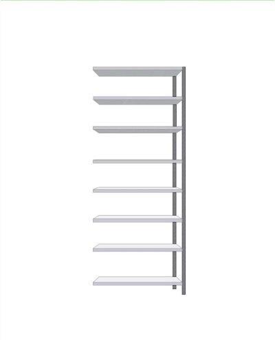 Small storage shelf extension 600x1000x2480mm Small storage shelf extension 600x1000x2480mm