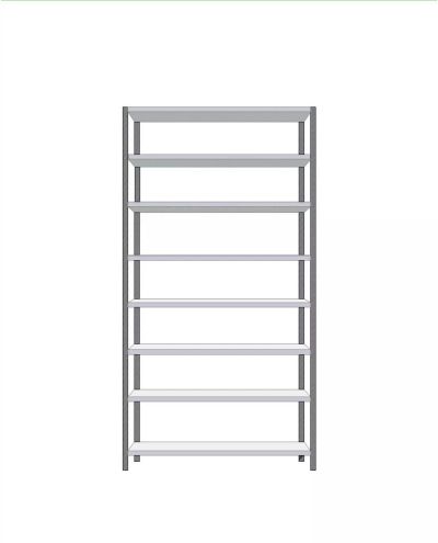 Small storage shelf basic 400x1280x2480mm Small storage shelf basic 400x1280x2480mm