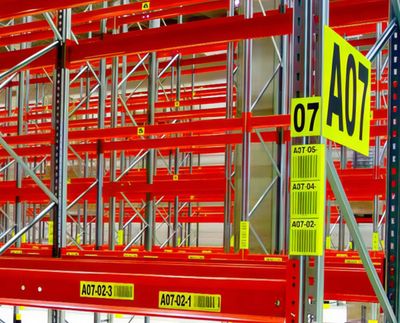 Warehouse labels