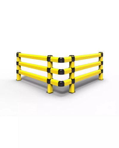 Link crash barrier